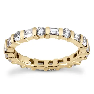 1.53 ct. tw. Diamond Eternity Wedding Band 1 - view 1 of 4