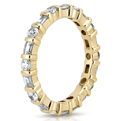 1.53 ct. tw. Diamond Eternity Wedding Band 1 - view 2 of 4