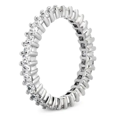 1.40 ct. Shared Prong Set Princesss Cut Diamond Eternity Wedding Band alternate view
