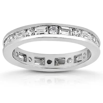 1.43 ct. Diamond Eternity Wedding Band