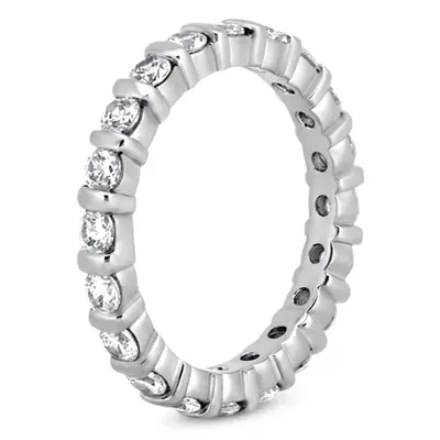 1.26 ct. Diamond Eternity Wedding Band alternate view