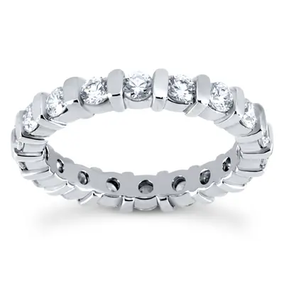1.70 CT Diamond Eternity Wedding Band alternate view