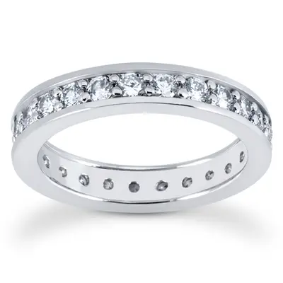 1.10 CT Diamond Eternity Wedding Band