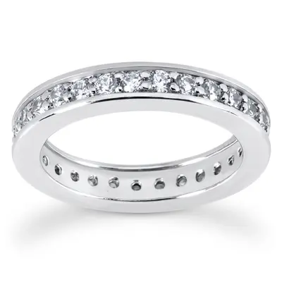 Common Bead Set Diamond Eternity Wedding Band (0.87 ct. tw.) alternate view