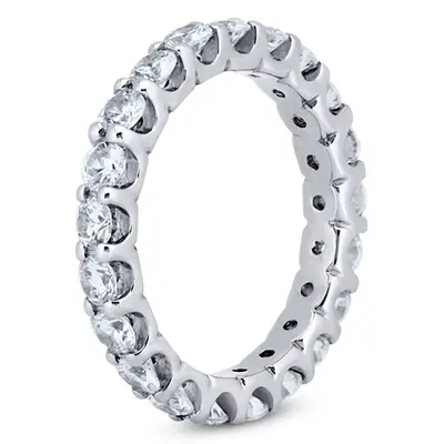 1.80 ct. Round Cut Diamond Eternity Wedding Band alternate view