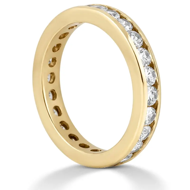 14K white gold 1.47 ct. Diamond Eternity Wedding Band 1 - alternate view 3