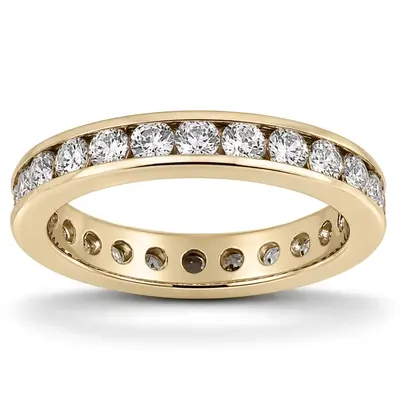 1.47 ct. Diamond Eternity Wedding Band 1 - view 1 of 4