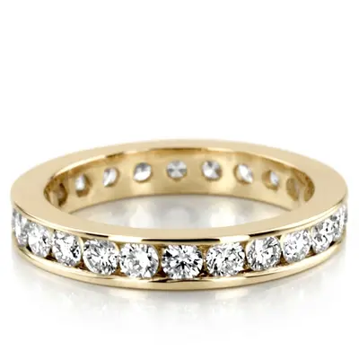 1.15 ct. Diamond Eternity Wedding Band 1 - view 2 of 4