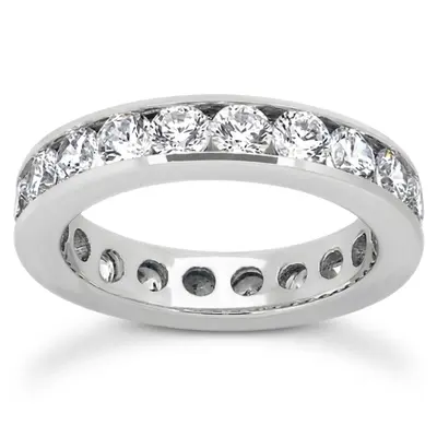 2.55 ct. Diamond Eternity Wedding Band 4 - view 1 of 4
