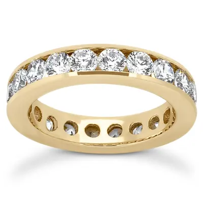 2.55 ct. Diamond Eternity Wedding Band 4 - view 2 of 4