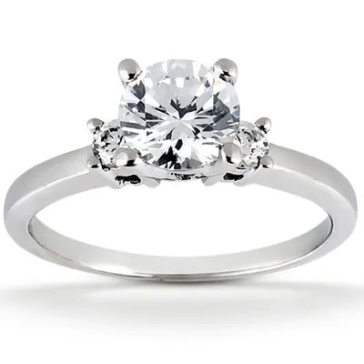 Three Stone Prong Set Diamond Engagement Ring (0.20 ct. tw.)