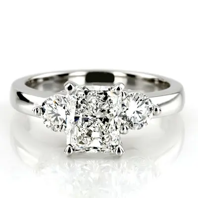 14K white gold Diamond Engagement Ring (0.40 ct. tw.) 1 - main view thumbnail