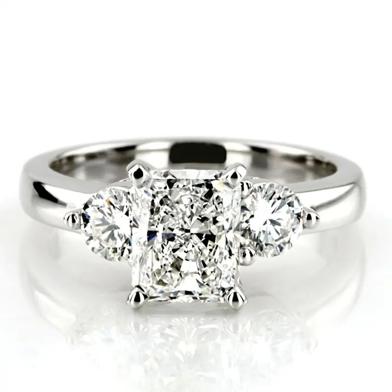 14K white gold Diamond Engagement Ring (0.40 ct. tw.) 1 - main view