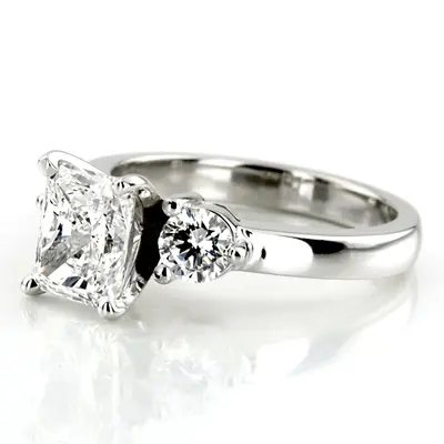 14K white gold Diamond Engagement Ring (0.40 ct. tw.) 1 - alternate view 2 thumbnail