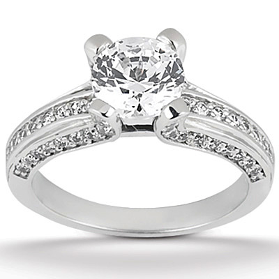 0.60 CT Diamond Bridal Ring