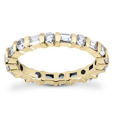 1.70 ct. tw. Diamond Eternity Wedding Band 1 - view 3