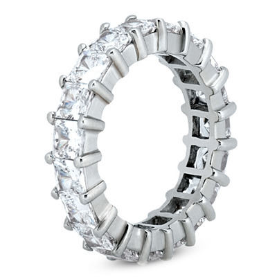 5.40 CT Diamond Eternity Wedding Band thumbnail 2