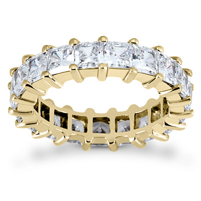 4.59 CT Diamond Eternity Wedding Band - view 3