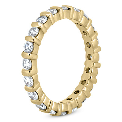 1.26 ct. Diamond Eternity Wedding Band - view 4