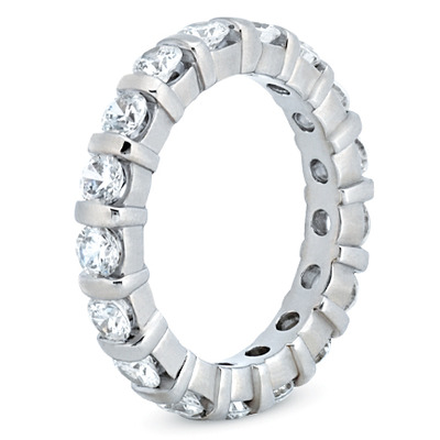 2.55 ct. Diamond Eternity Wedding Band 1 - view 2