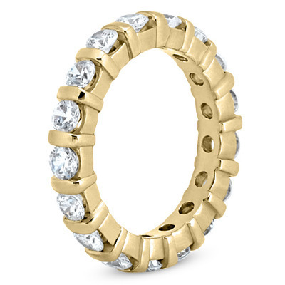 2.40 ct. Diamond Eternity Wedding Band thumbnail 4
