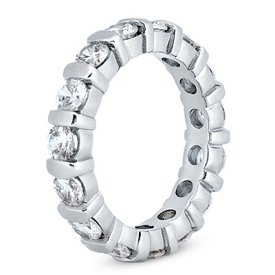 3.00 ct. Diamond Eternity Wedding Band - view 2