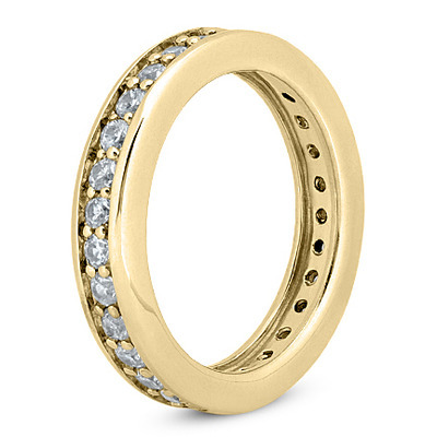 Common Bead Set Diamond Eternity Wedding Band (0.93 ct. tw.) thumbnail 4