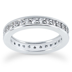 Common Bead Set Diamond Eternity Wedding Band (0.87 ct. tw.)