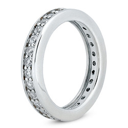 Common Bead Set Diamond Eternity Wedding Band (0.84 ct. tw.) thumbnail 2