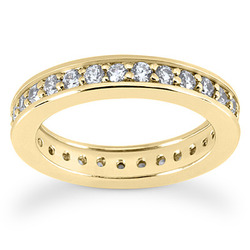 Common Bead Set Diamond Eternity Wedding Band (0.84 ct. tw.) thumbnail 3