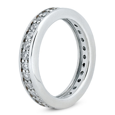 Common Bead Set Diamond Eternity Wedding Band (0.78 ct. tw.) thumbnail 2