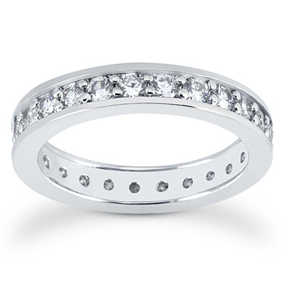 1.10 CT Diamond Eternity Wedding Band