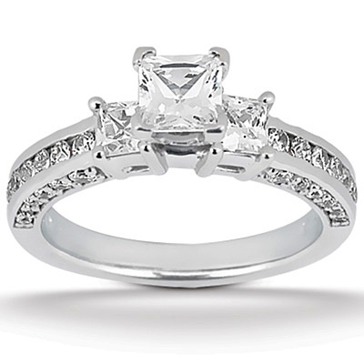 0.9 CT Diamond Bridal Ring