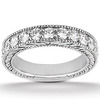 Prong Set Milgrain Edge Antique Diamond Bridal Ring (0.84 ct. tw.)