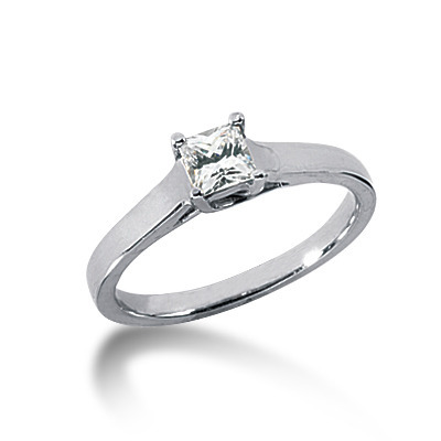 Trellis Solitaire Engagement Ring  thumbnail 1