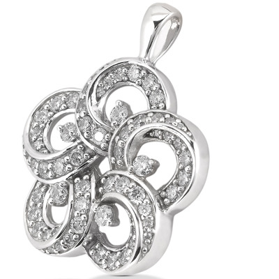 0.55ct Diamond Fashion Pendant - view 2