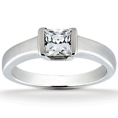 Princess Cut Solitaire Engagement Ring (1.15 ct. - 1.35 ct.) thumbnail 1