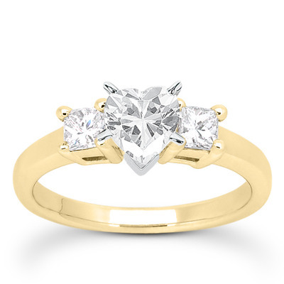 Princesss Cut Prong Set Diamond Engagement Ring (0.54 ct. tw.) thumbnail 23