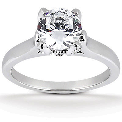 0.75 ct. Fancy Solitaire Diamond Engagement Ring thumbnail 1