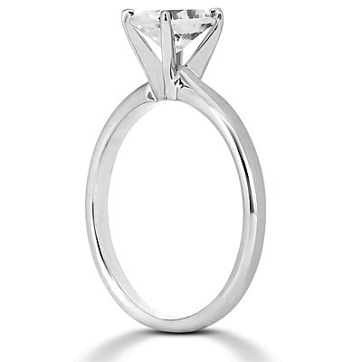 Oval Cut Solitaire Diamond Engagement Ring (2.00 ct.) thumbnail 3