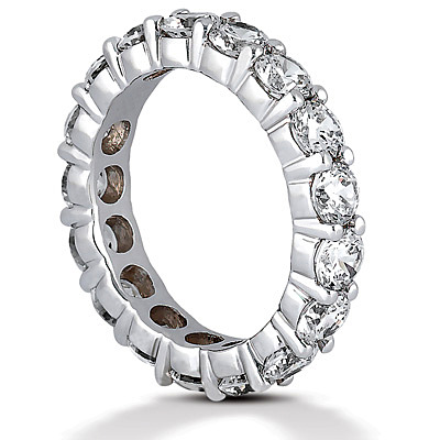 3.60 ct. Diamond Eternity Wedding Band 1 - view 3