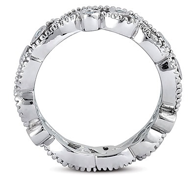 0.36 ct. Diamond Eternity Wedding Band 1 - view 2