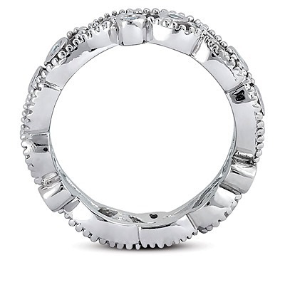 0.36 ct. Diamond Eternity Wedding Band 2 thumbnail 2