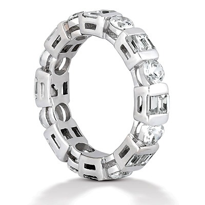 3.4 ct. t.w. Diamond Eternity Wedding Band - view 3