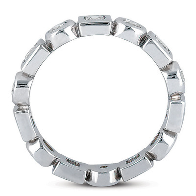 1.12 ct. Diamond Eternity Wedding Band 2 - view 2