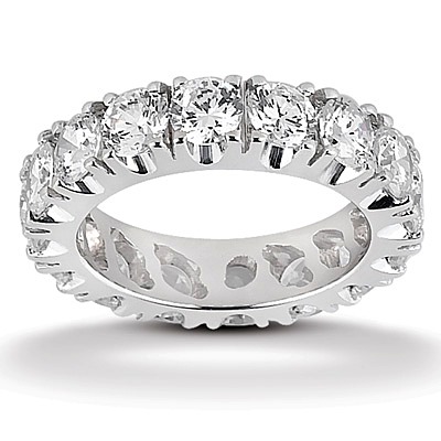 0.87 ct. Diamond Eternity Wedding Band - view 1