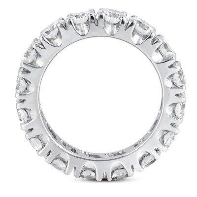 4.20 ct. Diamond Eternity Wedding Band 2 thumbnail 2