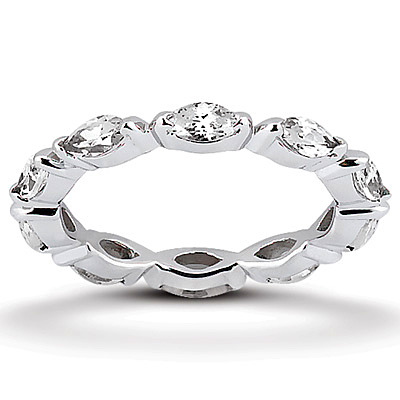 2.00 ct. Marquise Diamond Eternity Wedding Band