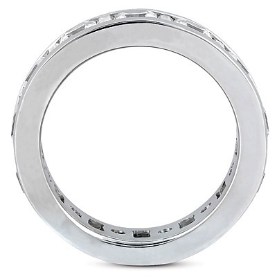 4.62 ct. Multi-shape Channel Set Diamond Eternity Wedding Band 1 thumbnail 2
