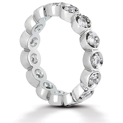 0.64 ct. Diamond Eternity Wedding Band 1 - view 3